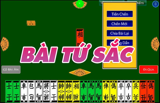Hướng dẫn cách chơi bài tứ sắc đơn giản