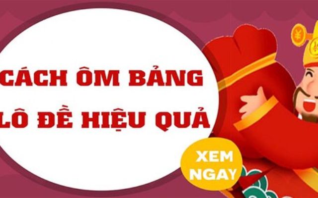 Ôm bảng lô đề đối với thư ký trung gian