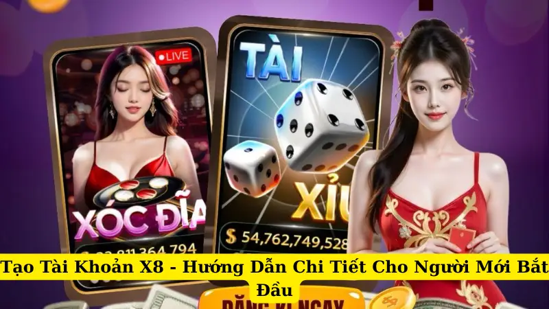 Tạo Tài Khoản X8 - Hướng Dẫn Chi Tiết Cho Người Mới Bắt Đầu